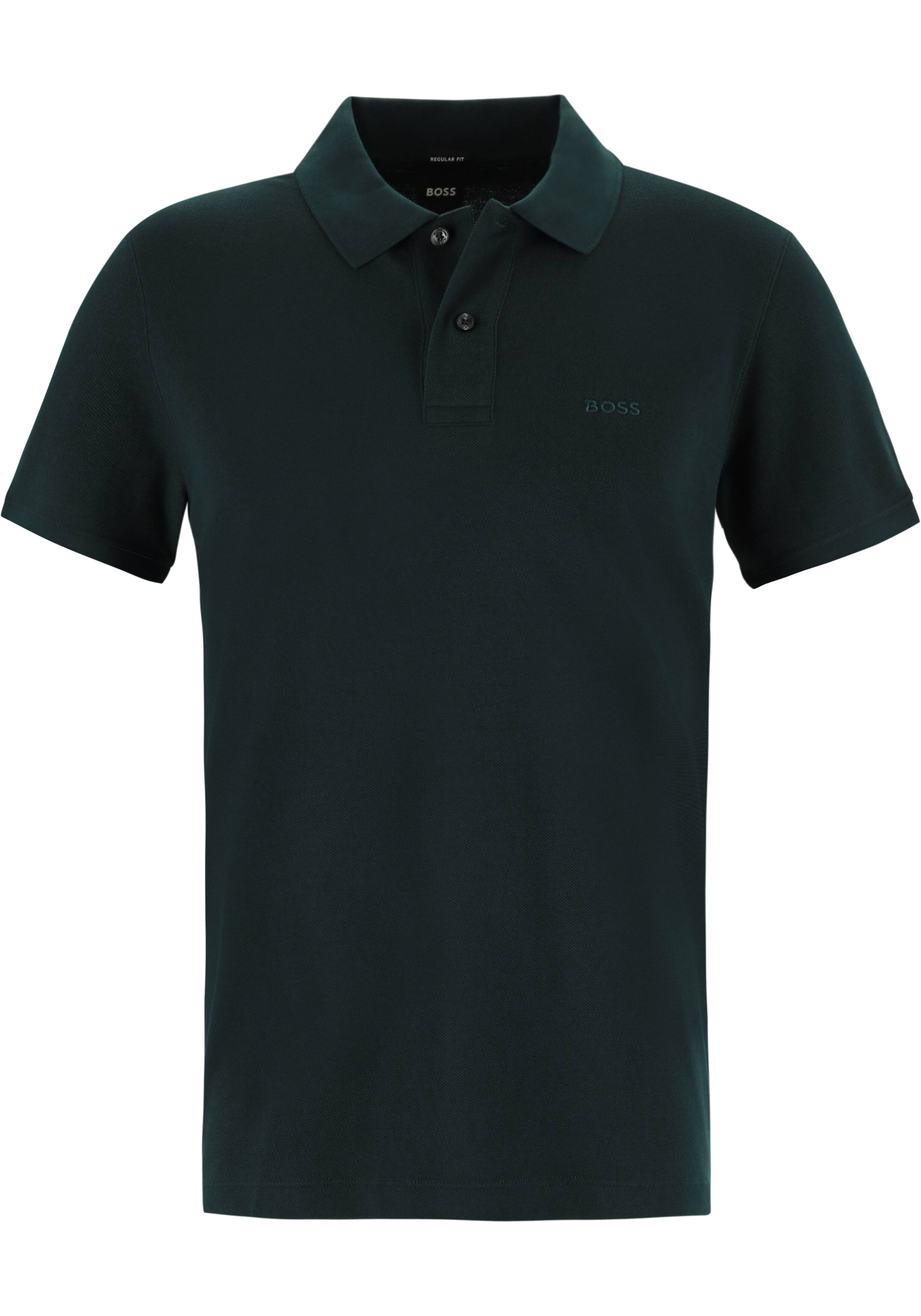 BOSS Pallas regular fit polo, pique, groen